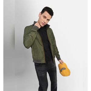 JACK & JONES JACK&JONES Green Reversible High Neck Jacket