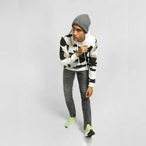 JACK & JONES JACK&JONES White Camo Print Hooded Sweatshirt