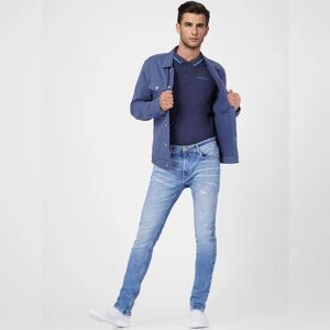 JACK & JONES JACK&JONES Blue Low Rise Washed Skinny Jeans