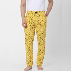 JACK & JONES JACK&JONES Yellow Question Mark Print Pyjamas