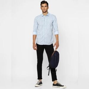 JACK & JONES JACK&JONES Blue Check Full Sleeves Shirt