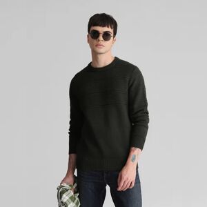 JACK & JONES JACK&JONES Dark Green Knit Crew Neck Sweater