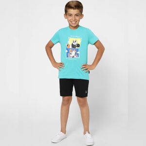 JACK & JONES JUNIOR JACK&JONES Boys X Kung Fu Panda Blue Graphic Print T-shirt