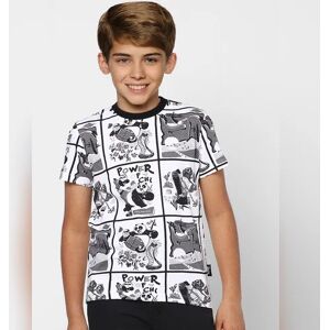 JACK & JONES JUNIOR JACK&JONES Boys X Kung Fu Panda White Graphic Print T-shirt