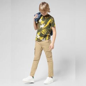 JACK & JONES JUNIOR JACK&JONES JUNIOR BOYS Brown Mid Rise Cargo Pants