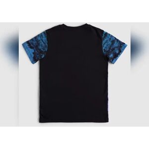 JACK & JONES JUNIOR JACK&JONES Boys Blue Galaxy Print Crew Neck T-shirt