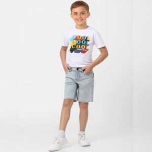 JACK & JONES JUNIOR JACK&JONES Boys Light Blue Denim Shorts