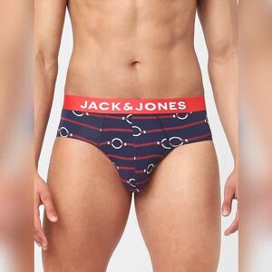 JACK & JONES JACK&JONES Dark Blue Printed Briefs