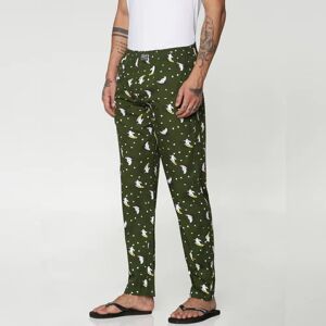 JACK & JONES JACK&JONES Green All Over Panda Print Pyjama