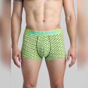 JACK & JONES JACK&JONES Green Logo Print Trunks