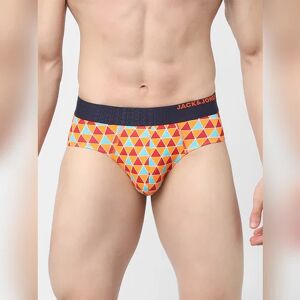 JACK & JONES JACK&JONES Orange Printed Briefs