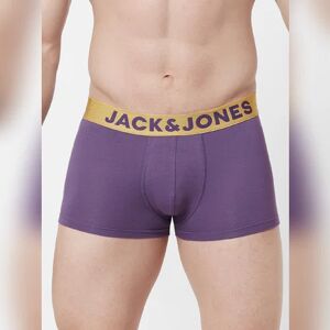 JACK & JONES JACK&JONES Purple Logo Print Trunks