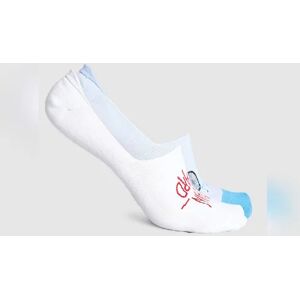 JACK & JONES JACK&JONES Pack Of 2 No Show Socks - White & Blue