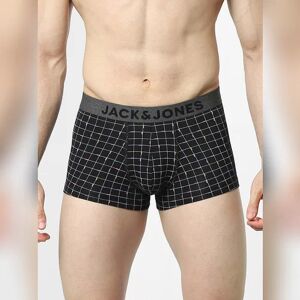 JACK & JONES JACK&JONES Black Check Print Trunks