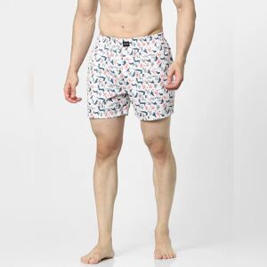 JACK & JONES JACK&JONES White Card Print Boxers