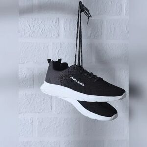 JACK & JONES JACK&JONES Black Gradient Lace-Up Sneakers