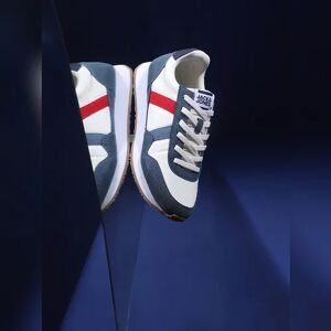 JACK & JONES JACK&JONES Blue Colourblocked Lace-Up Sneakers