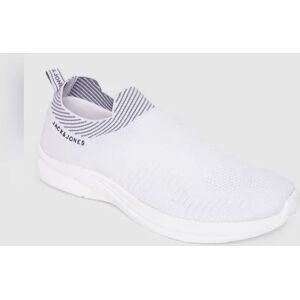 JACK & JONES JACK&JONES White Logo Print Slip On Sneakers