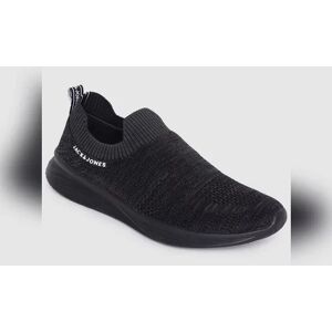 JACK & JONES JACK&JONES Black Self-Design Slip On Sneakers