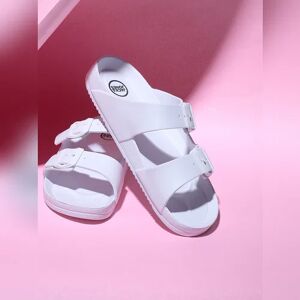 JACK & JONES JACK&JONES White Moulded Sandals