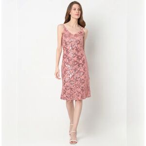 VERO MODA Pink Sequinned Shift Dress