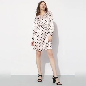 VERO MODA Pink Polka Dot Shirt Dress