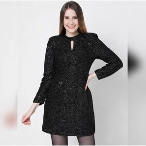 VERO MODA Black Glitter Party Dress