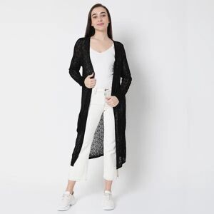 VERO MODA Black Lace Shrug