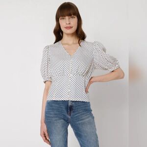 VERO MODA Blue Polka Dot Top