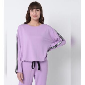 VERO MODA Purple Tape Detail Co-ord Set Sweatshirt