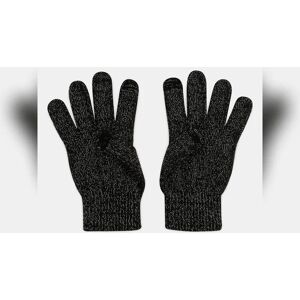 VERO MODA Black Lurex Yarn Gloves