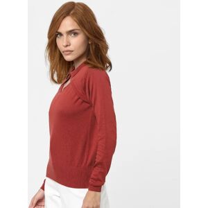 VERO MODA Red Peephole Detail Sweater