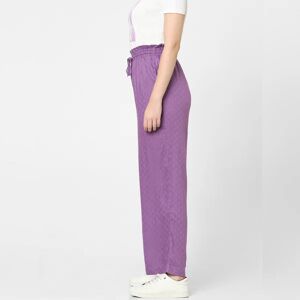 VERO MODA Purple Printed Pants