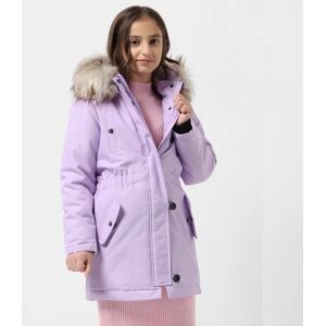 Vero Moda Girls VERO MODA GIRL Purple Faux Fur Hooded Parka Jacket