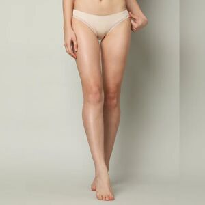 VERO MODA INTIMATES Beige Lace Detail Mini Briefs