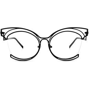 Vooglam Optical Maggie - Cat Eye Black Eyeglasses