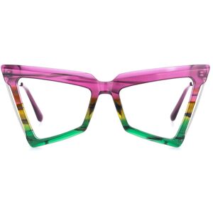 Vooglam Optical Elihu - Butterfly Multicolor Eyeglasses