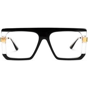 Vooglam Optical Damiano - Aviator Black/Crystal Two-tone Eyeglasses