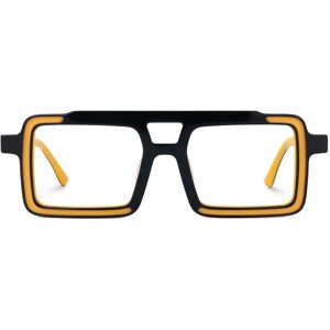 Vooglam Optical Elkanah - Aviator Black/Yellow Eyeglasses