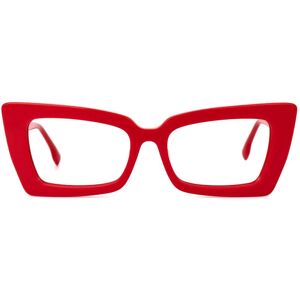 Vooglam Optical Sarah - Rectangle Red Eyeglasses