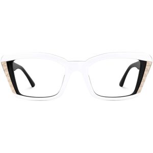 Vooglam Optical Fiachra - Rectangle White Eyeglasses