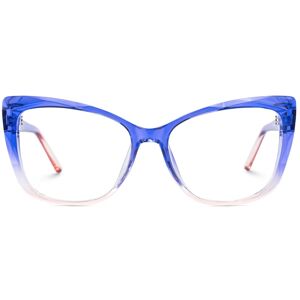 Vooglam Optical Raquel - Square Pink/Blue Eyeglasses