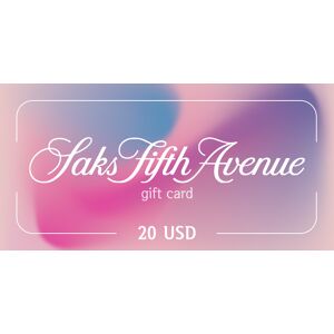 Saks Fifth Avenue Gift Card 20 USD