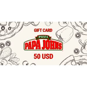 Papa Johns Gift Card 50 USD