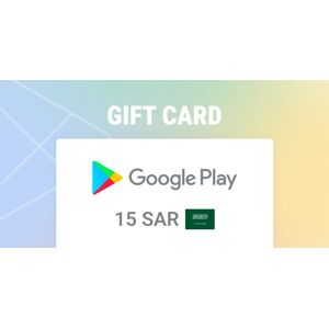 Google Play Gift Card 15 SAR