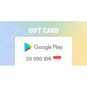 Google Play Gift Card 20 000 IDR