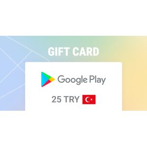 Google Play Gift Card 25 TRY