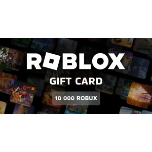 Roblox Gift Card 10000 Robux