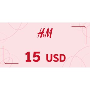 H and M Gift Card 15 USD