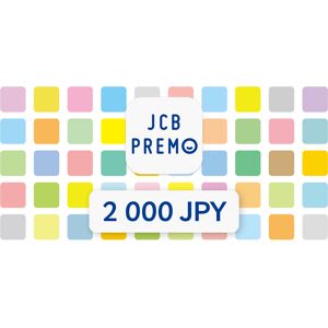 JCB Premo Gift Card 2000 JPY